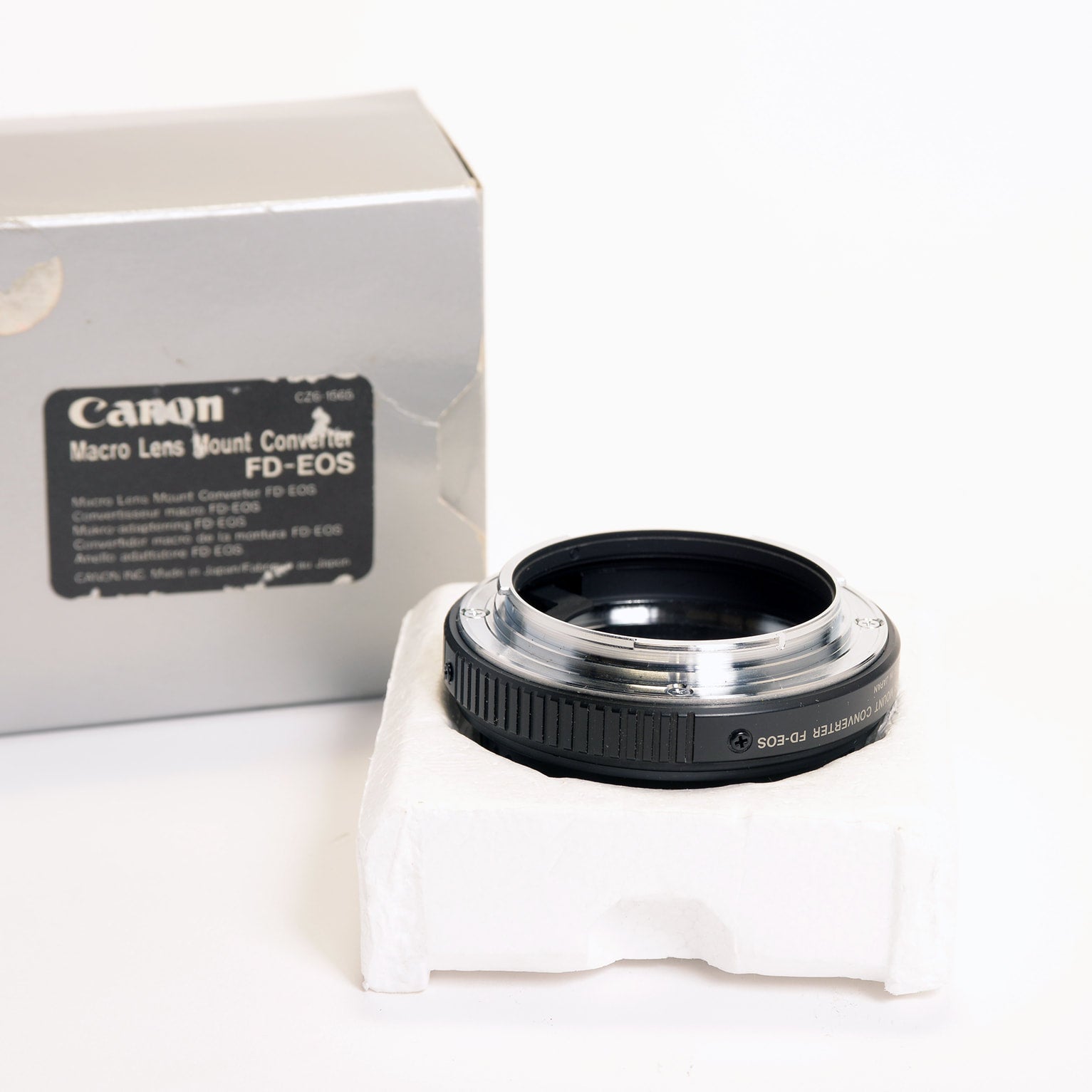 Canon Macro Lens Mount Converter FD-EOS - Boxed | PDR - Film & Photography